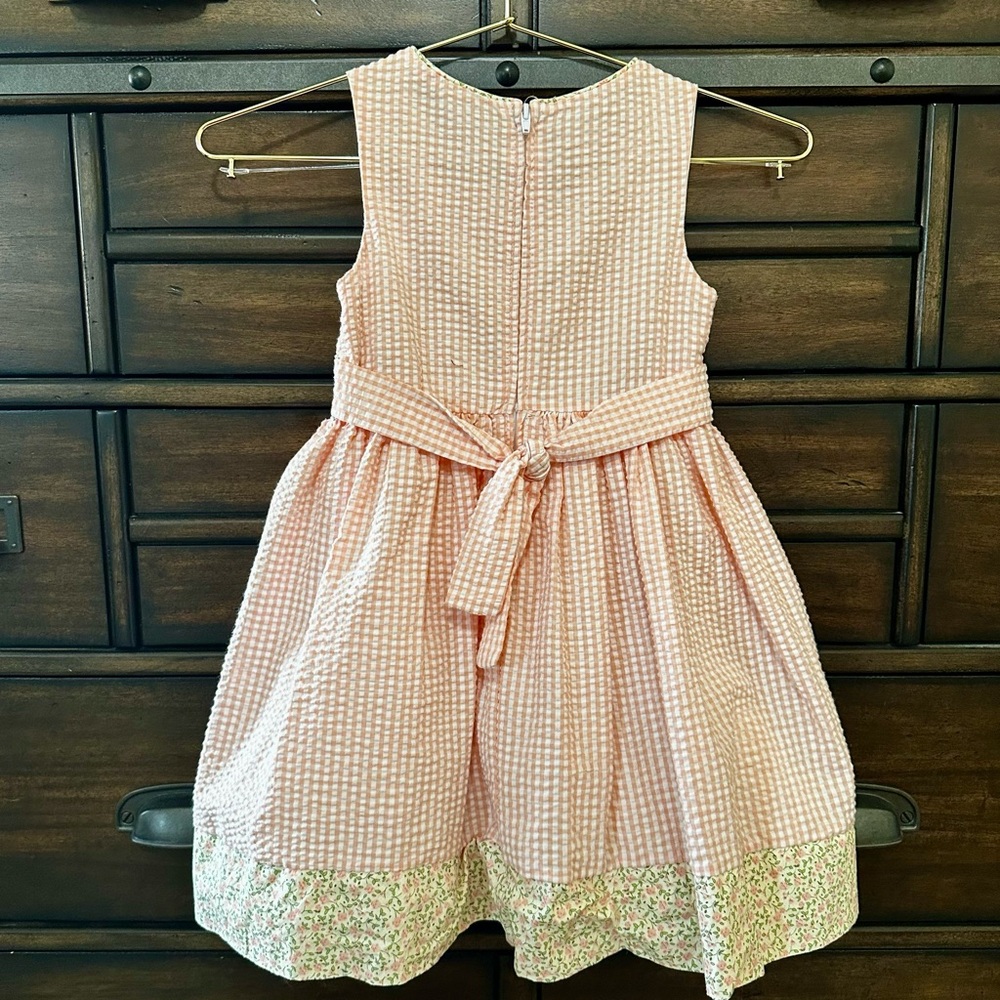 Pink Gingham Dress - Picture 2 of 3